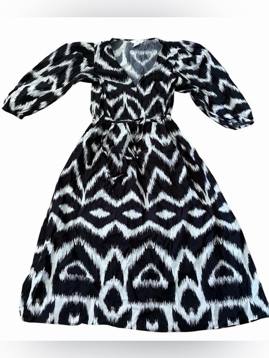 h&m black and white maxi dress Patterned Model Sneha NWT Oscar de la Material:Satin top spaghetti shoulder straps